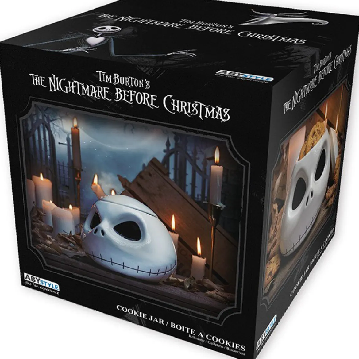 nightmare before christmas - biscottiera - jack skellington
