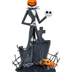 nightmare before christmas - jack skellington - statua 20cm