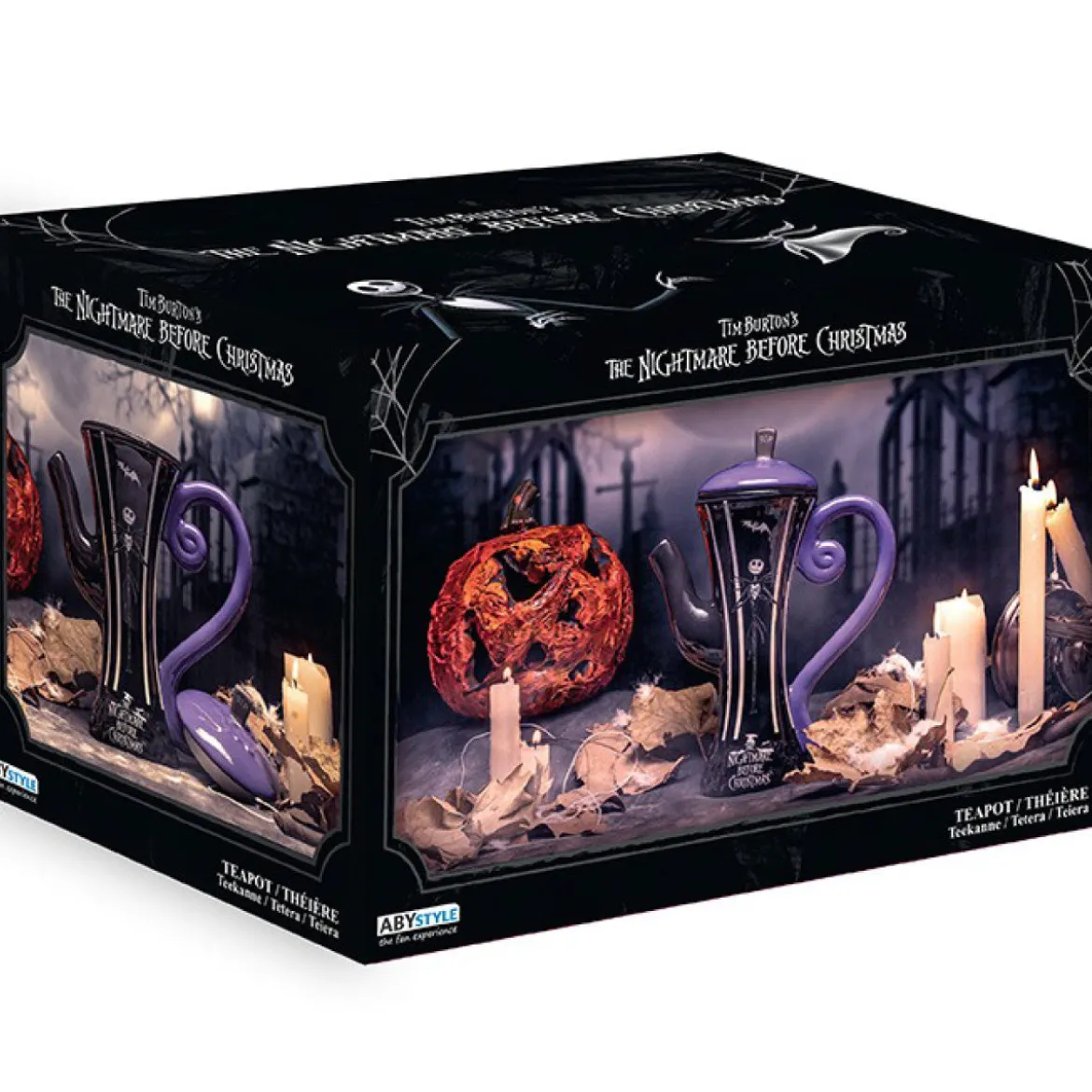 nightmare before christmas - teiera - jack skellington