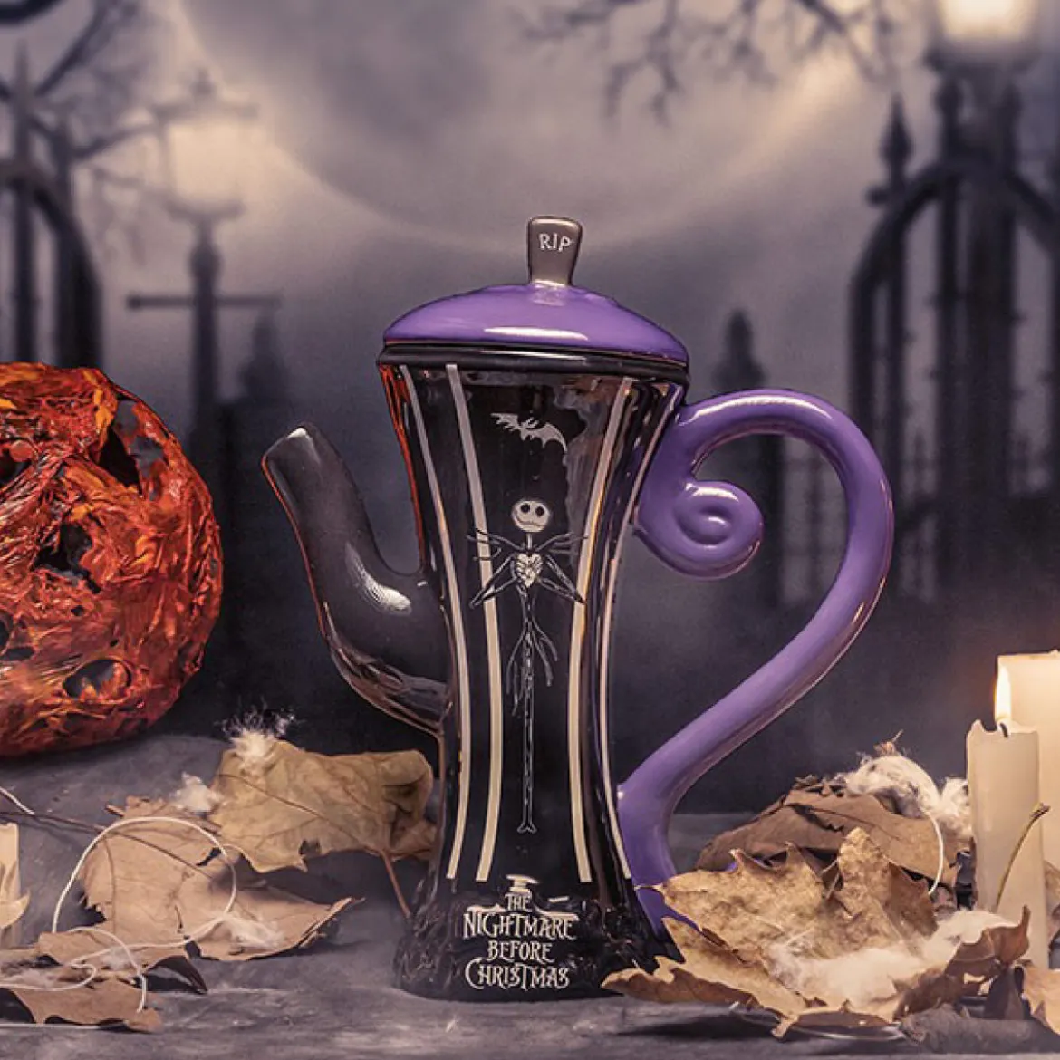 nightmare before christmas - teiera - jack skellington