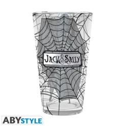 nightmare before xmas - bicchiere 400ml - jack & sally