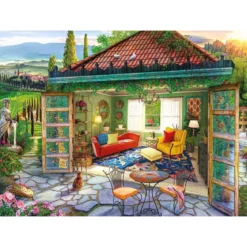 oasi toscana - puzzle 1000 pezzi