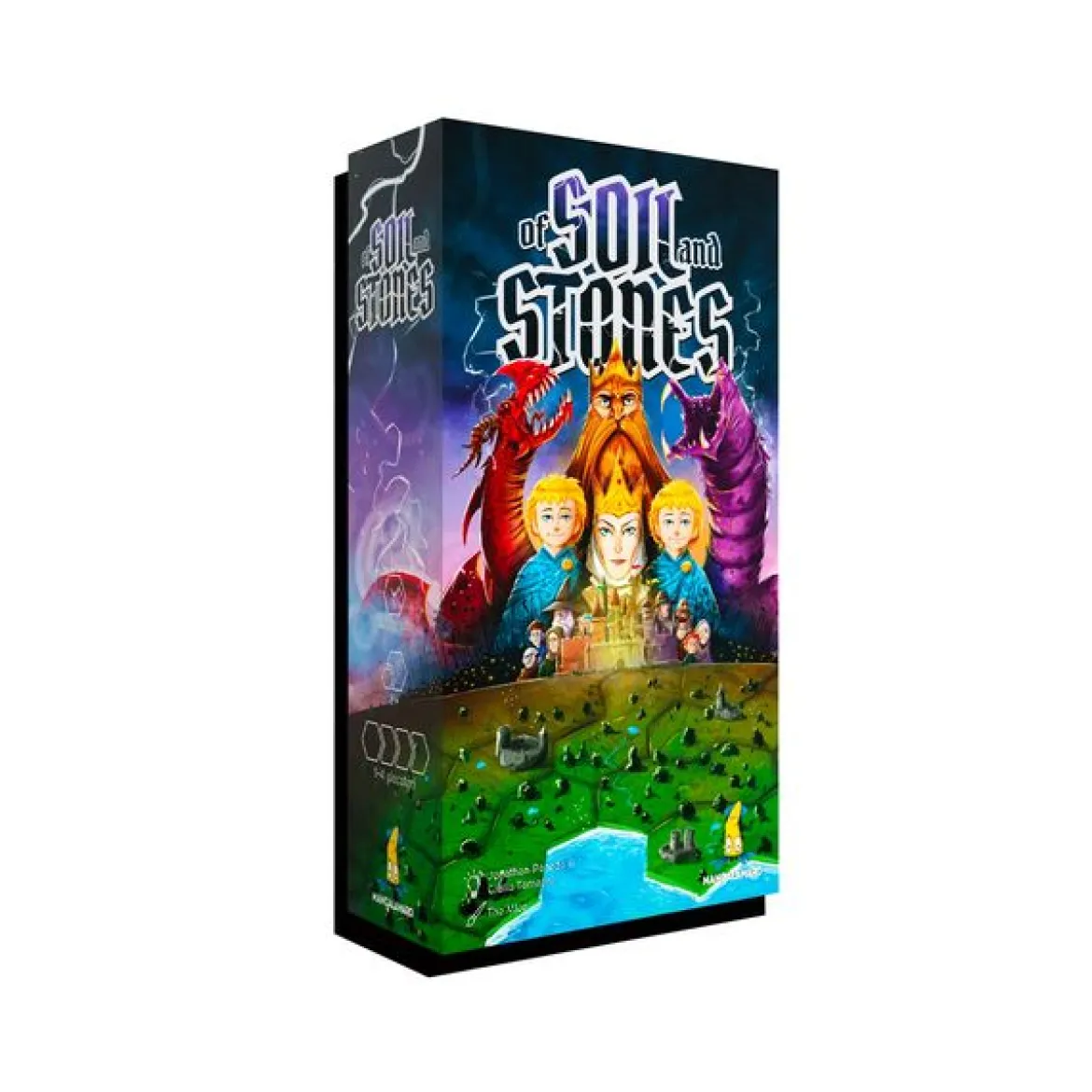 of soil and stones