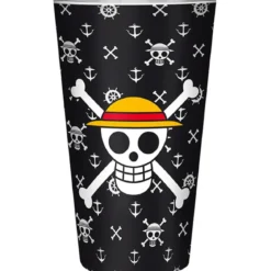 one piece - bicchiere large 400ml - luffy