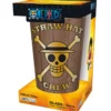 one piece - bicchiere large 400ml - skull