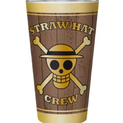 one piece - bicchiere large 400ml - skull