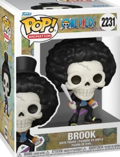 one piece - brook 9cm - funko pop! 2231