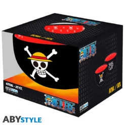 one piece - ciotola 600ml - straw hat jolly roger