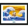 one piece - framed print - thousand sunny (30x40cm)