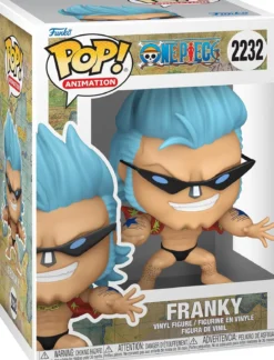 one piece - franky 9cm - funko pop! 2232