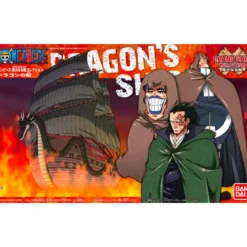 one piece - grand ship collection - dragon ship 15cm
