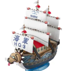 one piece - grand ship collection - garp war ship 15cm