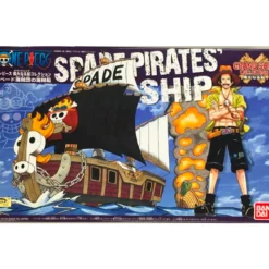one piece - grand ship collection - spade pirates 15cm