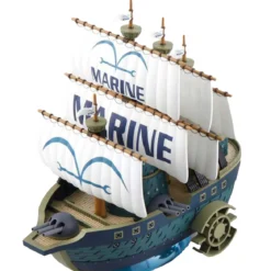one piece - grand ship collection - marine war ship 15cm