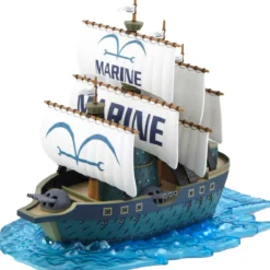 one piece - grand ship collection - marine war ship 15cm