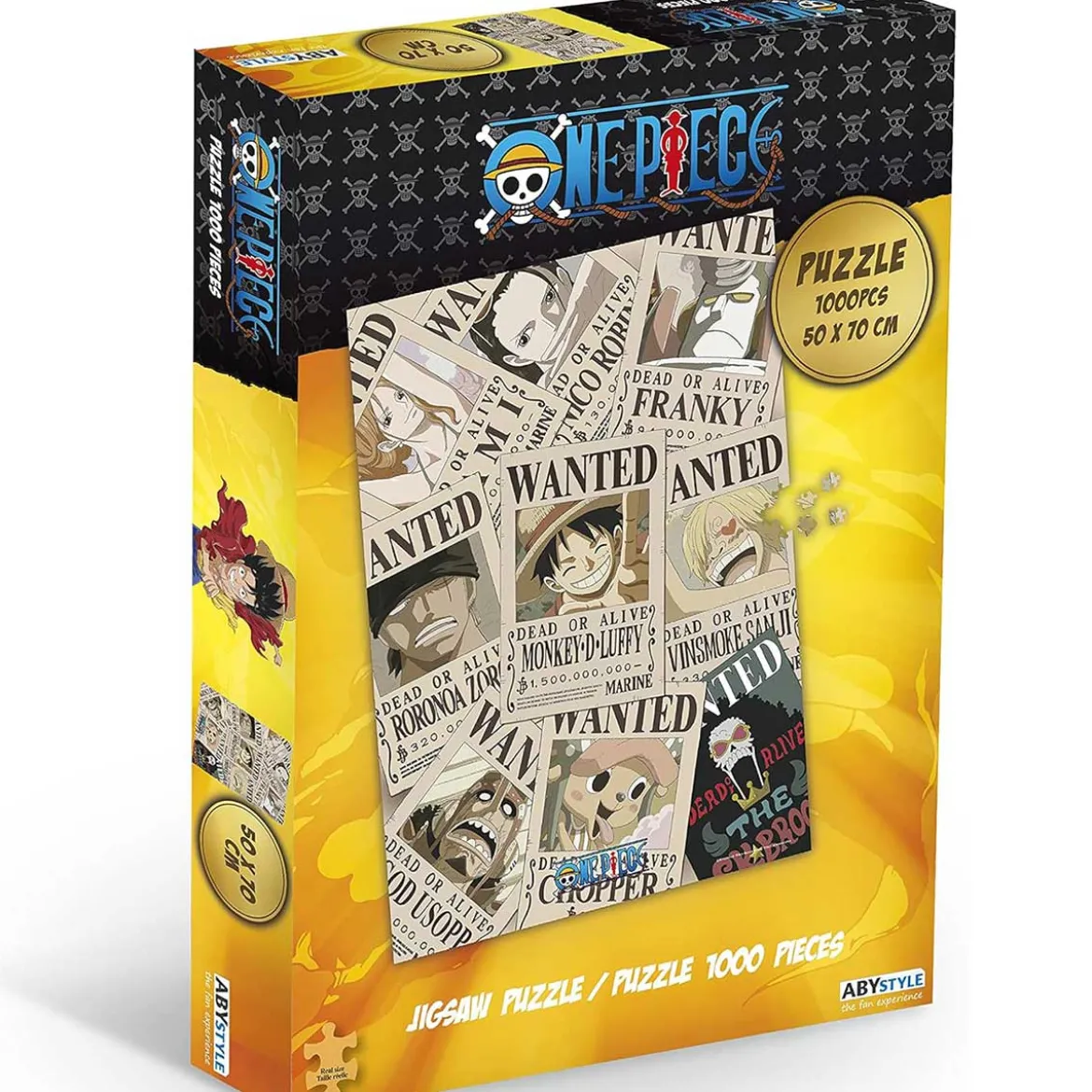 one piece - jigsaw puzzle 1000 pieces - wanted