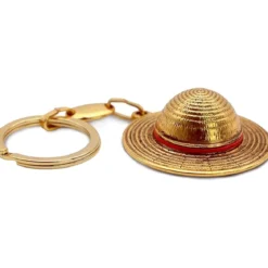 one piece - keychain 3d - cappello di luffy