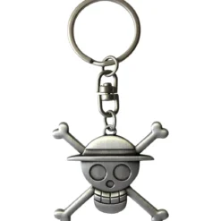 one piece - keychain 3d - skull