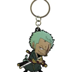 one piece - keychain pvc - zoro