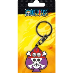 one piece - keychain - skull ace