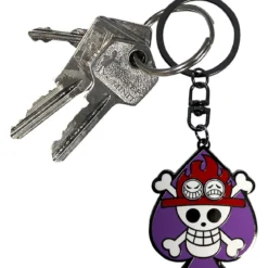 one piece - keychain - skull ace