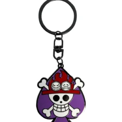 one piece - keychain - skull ace