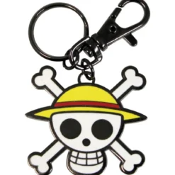 one piece - keychain - skull luffy