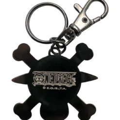 one piece - keychain - skull luffy