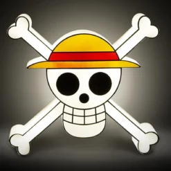 one piece - lampada - teschio