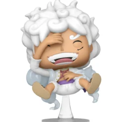 one piece - luffy gear five laughing 9cm - funko pop! 1621