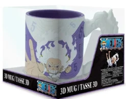 one piece - luffy gear 5th - tazza con manico 3d