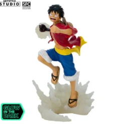 one piece - "luffy" glow in the dark - statua 24cm