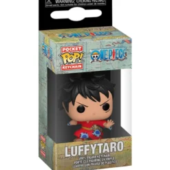 one piece - luffy in kimono 4cm - funko pocket pop! portachiavi