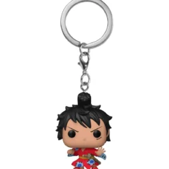 one piece - luffy in kimono 4cm - funko pocket pop! portachiavi