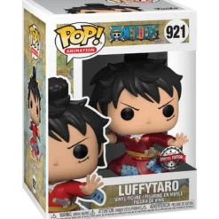 one piece - luffytaro 9cm (metallic) - funko pop 921