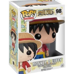 one piece - monkey d. luffy 9cm - funko pop! 98