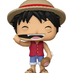 one piece - monkey d. luffy with meat 9cm - funko pop! 1771