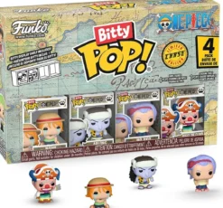 one piece: nami 4 pack 3cm - funko pop! bitty