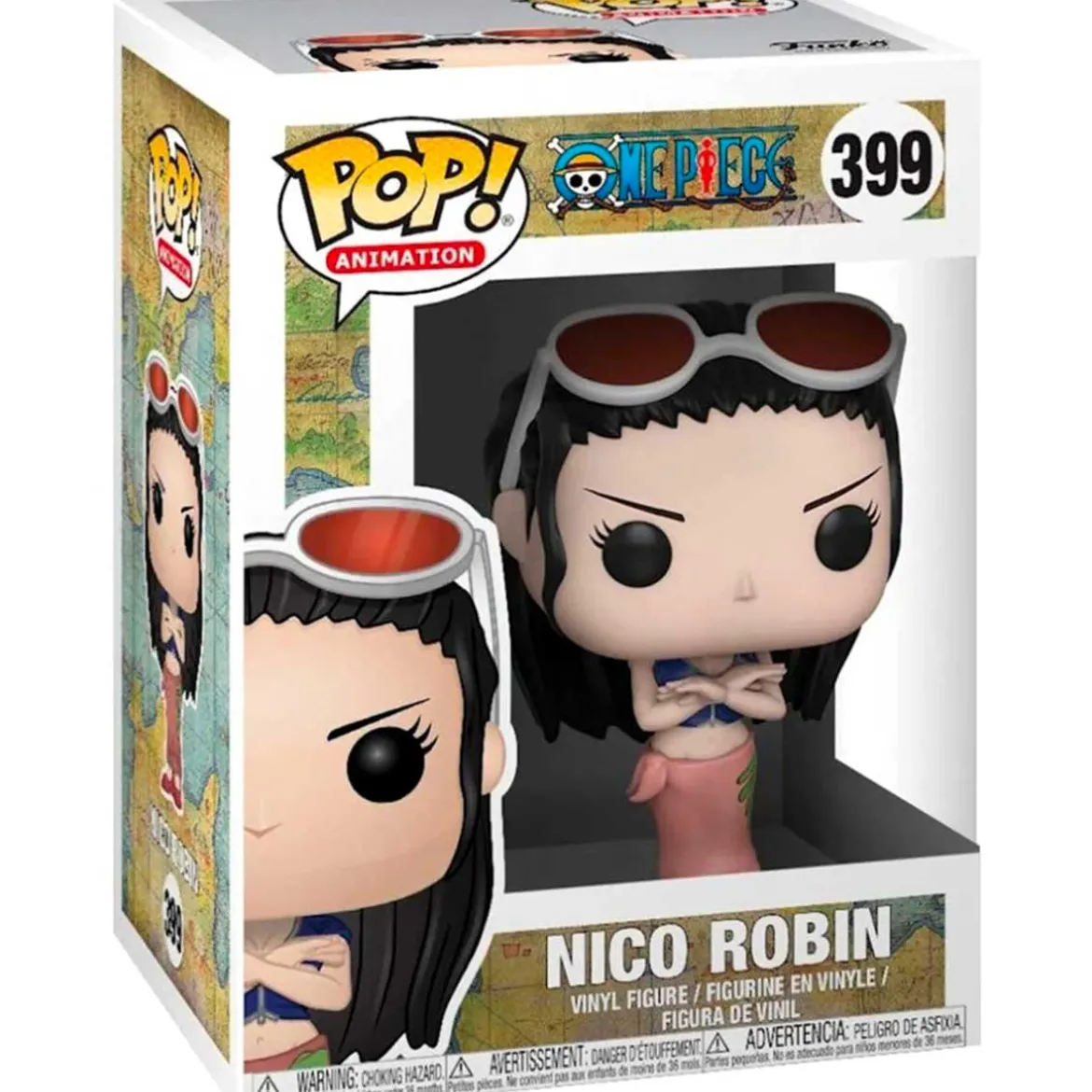 one piece - nico robin 9cm funko pop 399