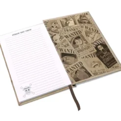 one piece - notebook a5 - wanted luffy