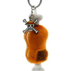 one piece - plush keychain - meat on a bone