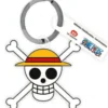 one piece - portachiavi pleaxiglass - luffy logo