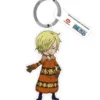 one piece - portachiavi plexiglass - sanji