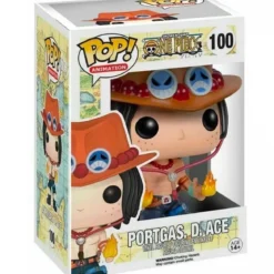 one piece - portgas d. ace 9cm - funko pop! 100