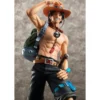 one piece - portgas d. ace - portrait of pirate deluxe - 10th limited version 23cm