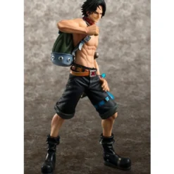 one piece - portgas d. ace - portrait of pirate deluxe - 10th limited version 23cm