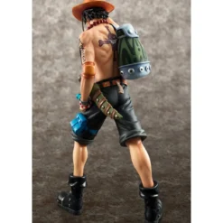 one piece - portgas d. ace - portrait of pirate deluxe - 10th limited version 23cm