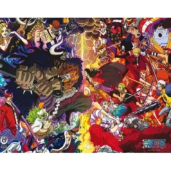 one piece - poster maxi 61x91,5cm - 1000 logs final fight