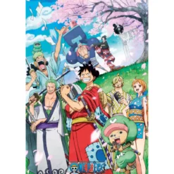 one piece - poster maxi 91,5x61cm - wano