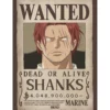one piece - poster maxi 91,5x61cm - wanted shanks wano